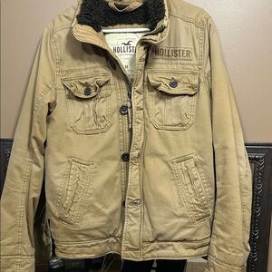 Hollister Men's Field Jacket in Tan